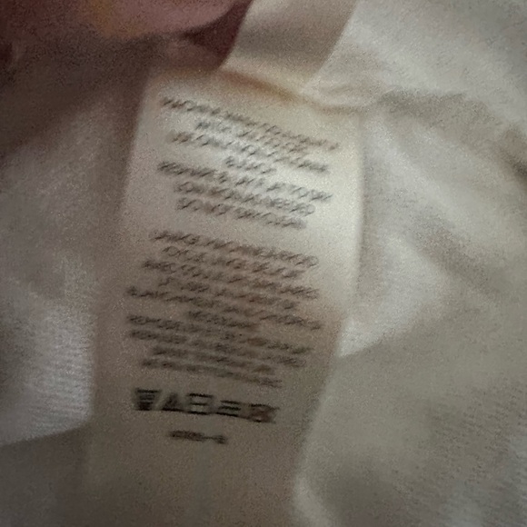 Free People Rubi White Short Sleeve Distressed Tee Size M NWT NEW WITH TAGS - Picture 10 of 11